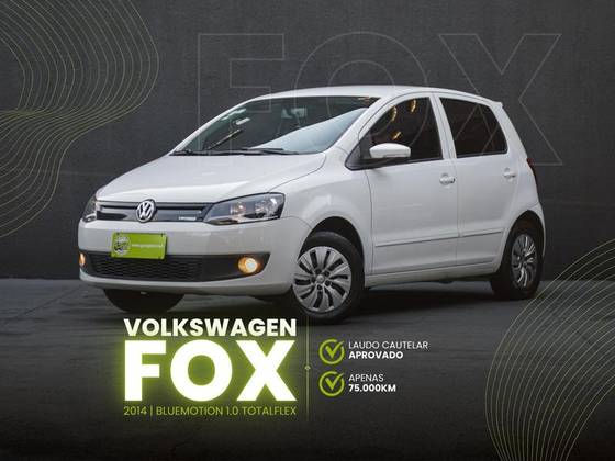 VOLKSWAGEN FOX 1.0 MI BLUEMOTION 8V FLEX 4P MANUAL VOLKSWAGEN FOX 1.0 MI BLUEMOTION 8V FLEX 4P MANUAL